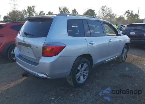 2008 Toyota Highlander Sport from USA, damaged, VIN JTEES43A082106679